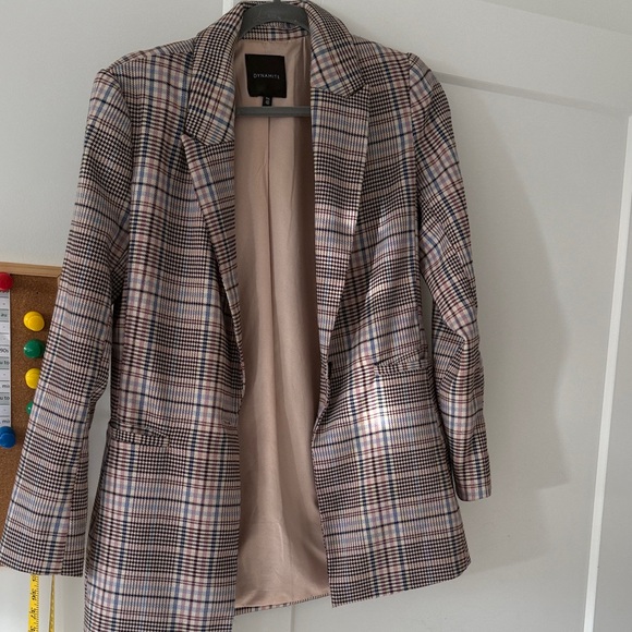 Multicolor Plaid Blazer - Picture 1 of 1